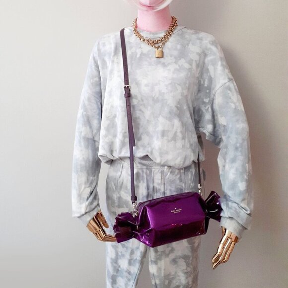 NWT YFB tie dye sweatshirt & sweatpants coordinated loungewear set, L - Picture 4 of 14